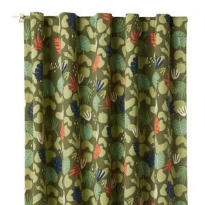 Pillowfort - 42"W x 84"L Dinosaur Kids' Blackout Window Curtain Green
